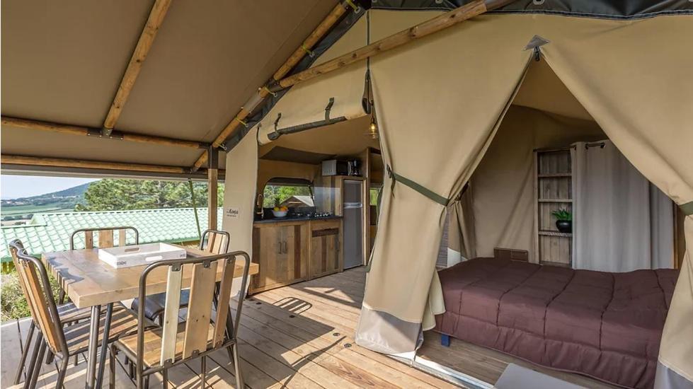 Camping La Vaugelette - Drome Montclar-sur-Gervanne ห้อง รูปภาพ